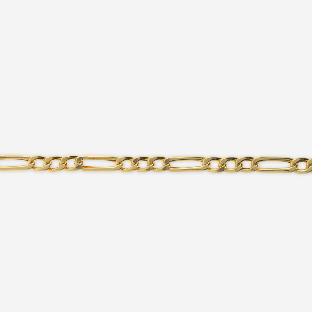 Figaro Chain 50cm - 18ct Solid Gold