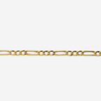 Figaro Chain 50cm - 18ct Solid Gold