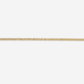 Double Box Chain Bracelet 19cm - 18ct Solid Gold