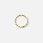 0.50ct Lab-Grown Diamond Round Cut Half Eternity Band