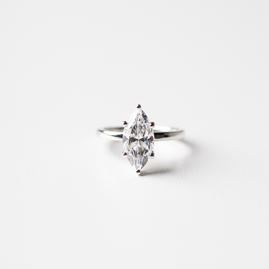 2.00ct Lab Grown Diamond Marquise cut Solitaire