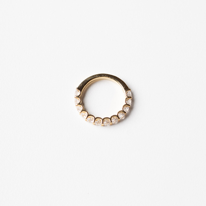1.80ct Lab-Grown Diamond Round Cut Half Eternity Band