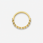 0.50ct Lab-Grown Diamond Marquise and Round cut Half Eternit Band