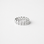 4.40ct Lab-Grown Diamond Oval cut Eternity Band