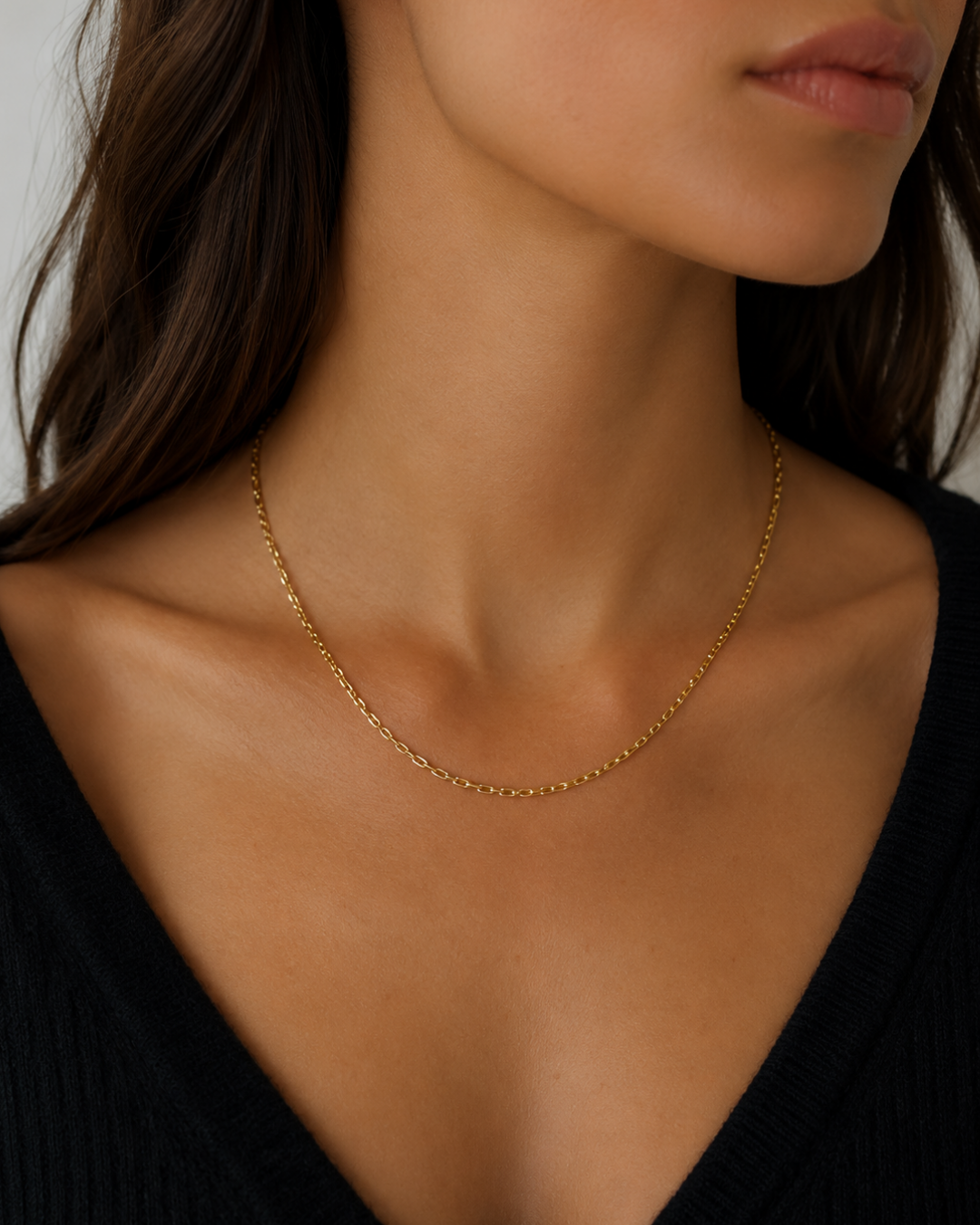 Dainty Chain 40cm - 18ct Solid Gold