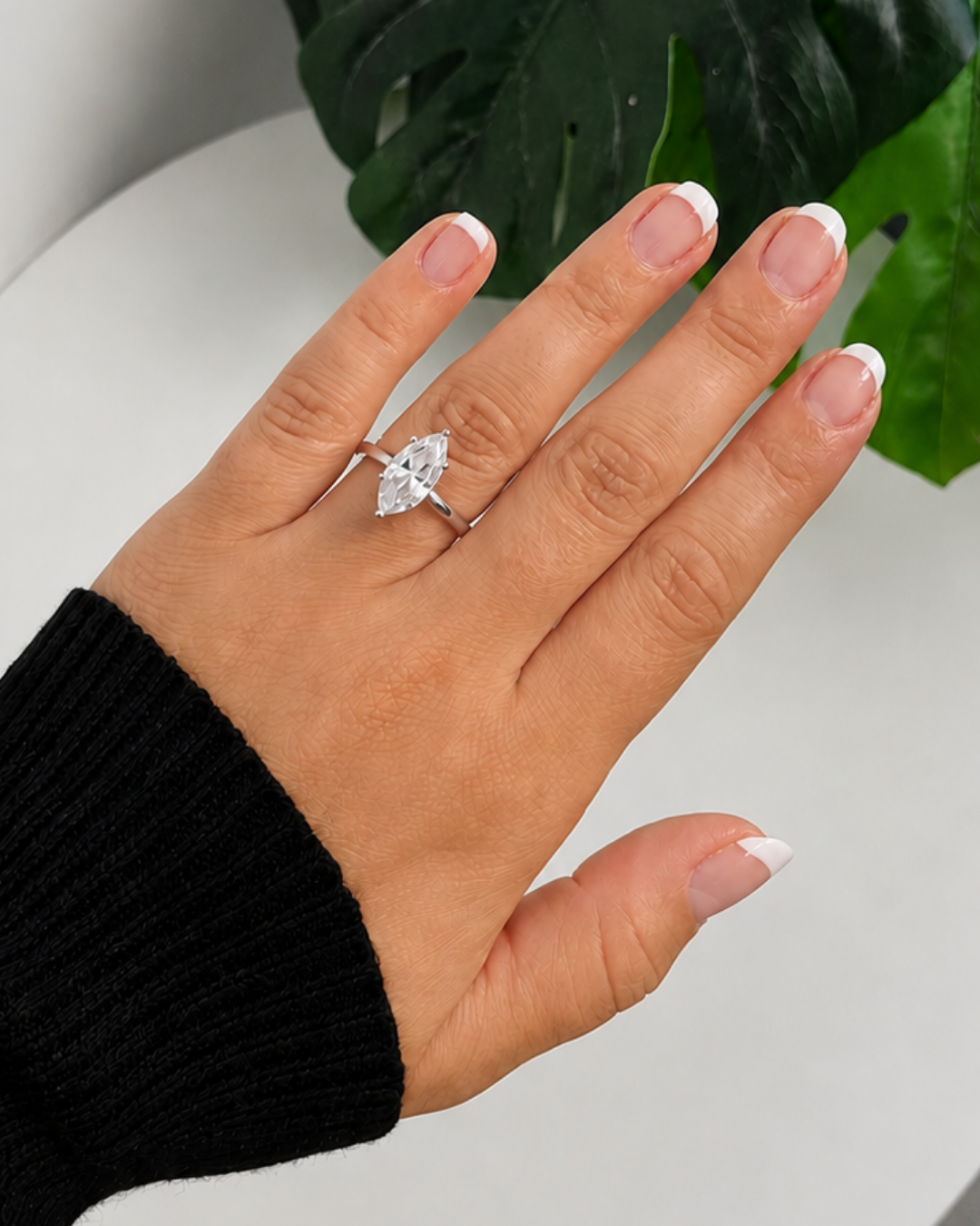 2.00ct Lab-Grown Diamond Marquise cut Solitaire