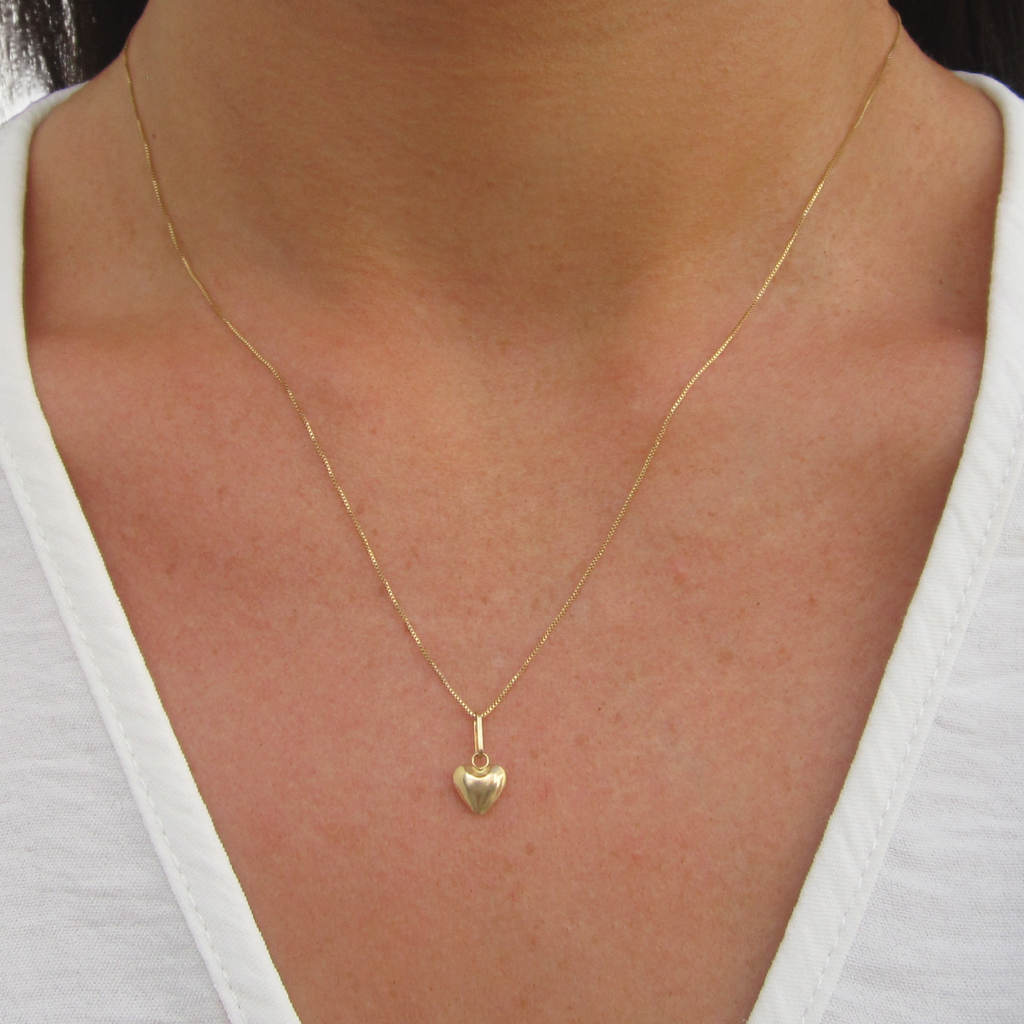 Heart Pendant – 18ct Yellow Gold