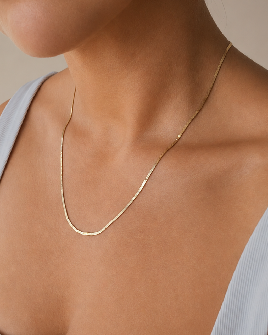 Triple Box Chain 50cm - 18ct Solid Gold (Copy)