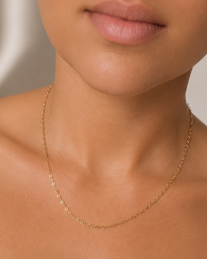 Love Chain 45cm - 18ct Solid Gold