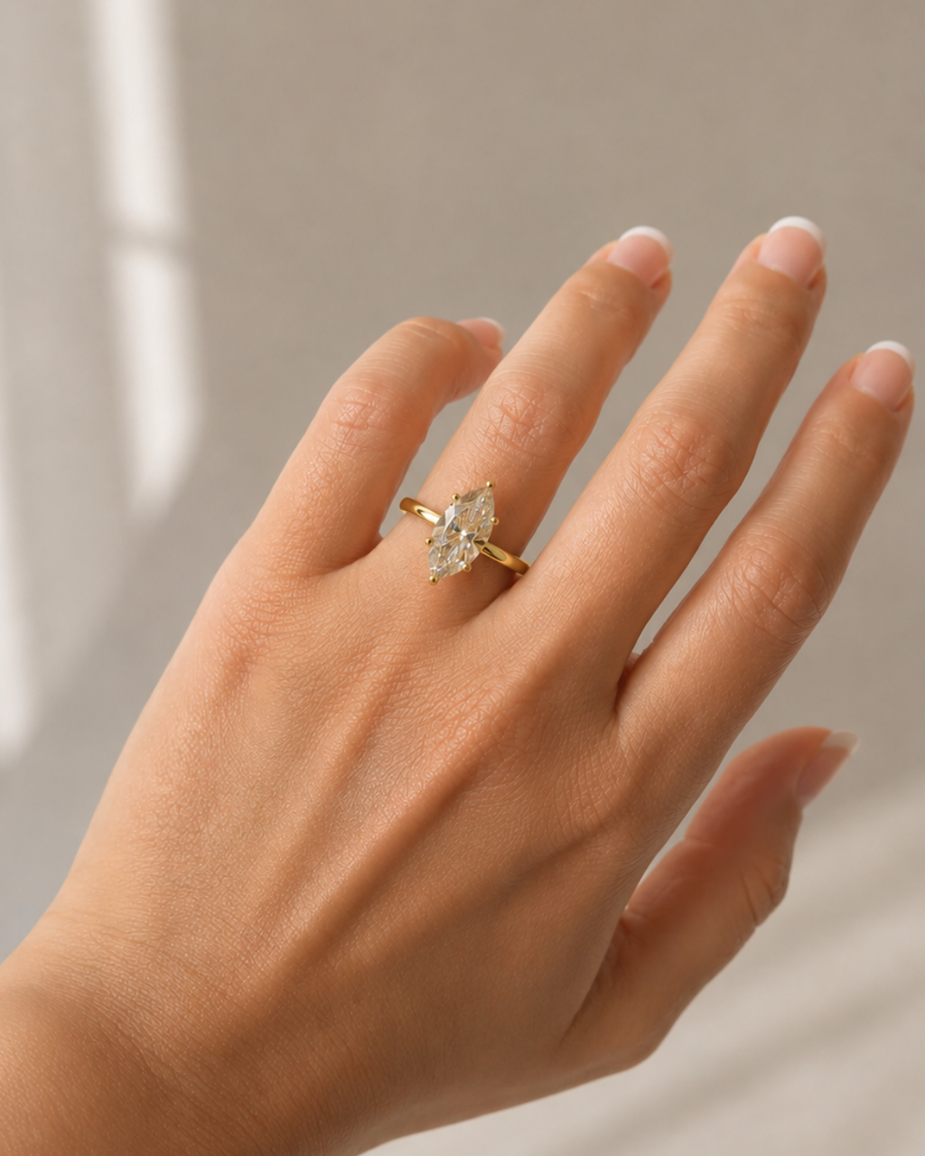 2.00ct Lab-Grown Diamond Marquise cut Solitaire