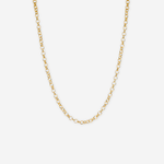 Hollow Rolo Chain 45cm - 18ct Solid Gold