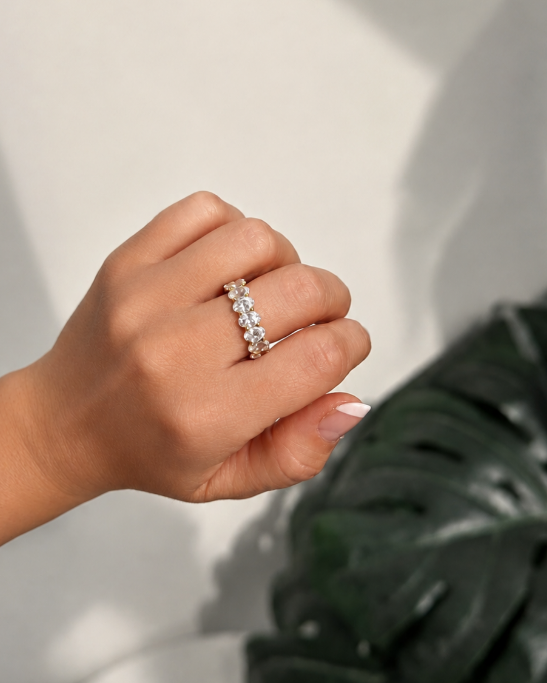 Anillo DRAFT ANS845 con circonita cúbica