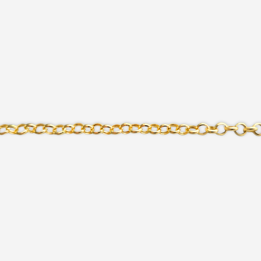Pulsera de cadena hueca de 19 cm (BORRADOR)