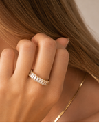 Anillo DRAFT ANS845 con circonita cúbica