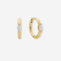 Lab-Grown Diamond Marquise Cut Earrings - 9ct Yellow Gold (Copy)