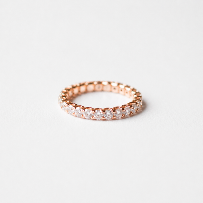 1.60ct Lab-Grown Diamond Round Cut Eternity Band