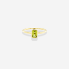 Peridot Ring - 9ct Yellow Gold (Copy)