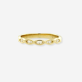 Lab-Grown Diamond Round Cut Ring - 9ct Yellow Gold (Copy)