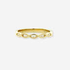 Lab-Grown Diamond Round Cut Ring - 9ct Yellow Gold (Copy)
