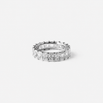 8.10ct Lab-Grown Diamond Emerald cut Eternity Band
