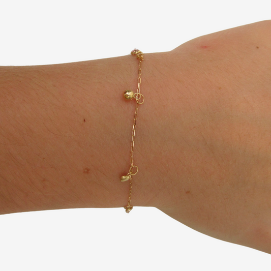 Pulsera Charm Niños Oro Amarillo 18ct