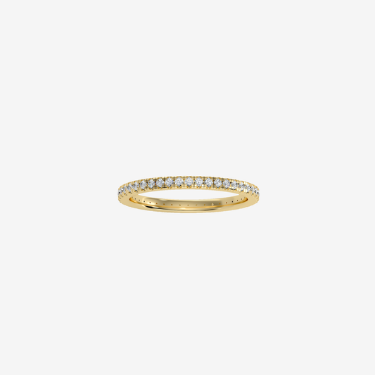 Gliss Ring with Diamond – 18ct Solid Gold