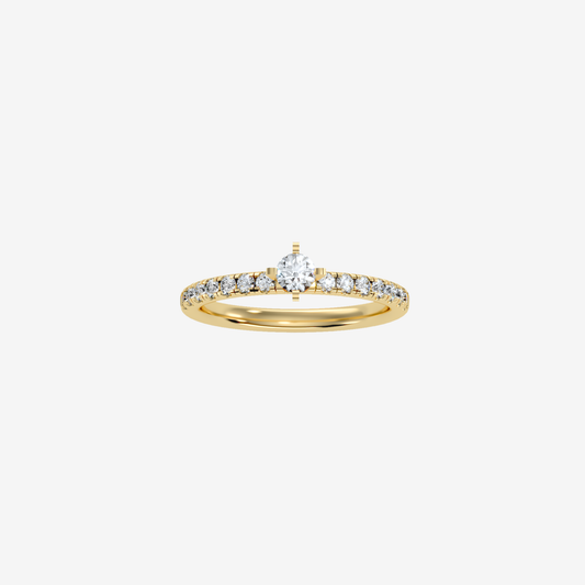 Solara Ring – 18ct Solid Gold