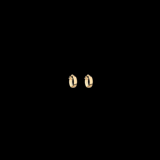 Hoops – 18ct Solid Yellow Gold