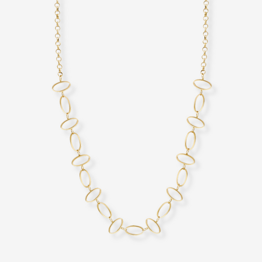 Oval Link Chain - 18ct Solid Gold