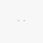 Natural Pearl Stud Earrings 4mm – 18ct Yellow Gold