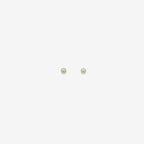 Natural Pearl Stud Earrings 6mm – 18ct Yellow Gold