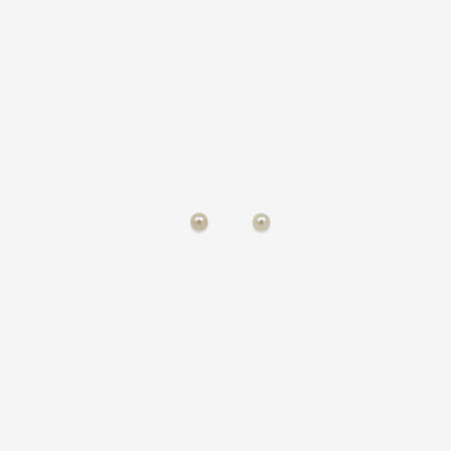 Pendiente Perla Natural Oro Amarillo 18ct 6mm