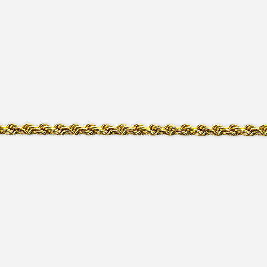 Pulsera de cadena de cuerda de 21 cm (BORRADOR)