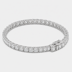 10ct Lab-Grown Diamond Tennis Bracelet