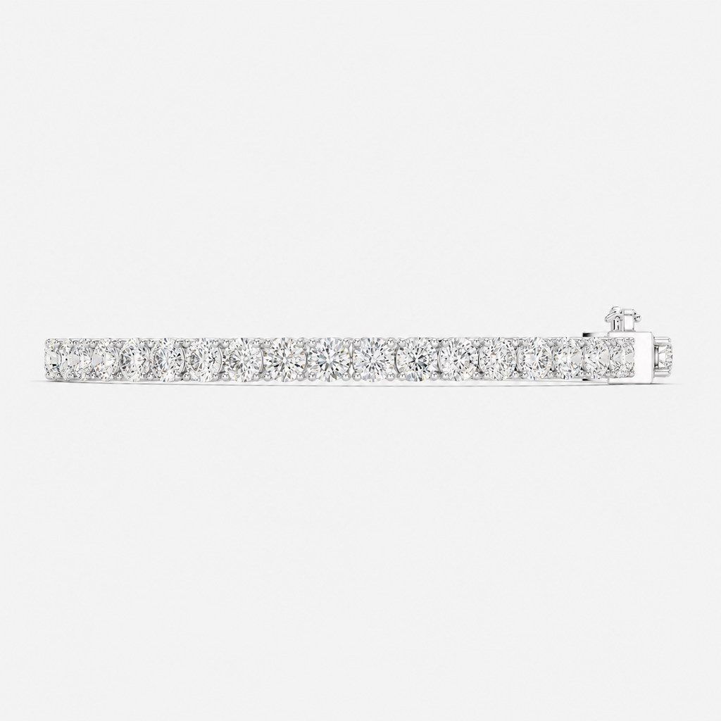 10ct Lab-Grown Diamond Tennis Bracelet