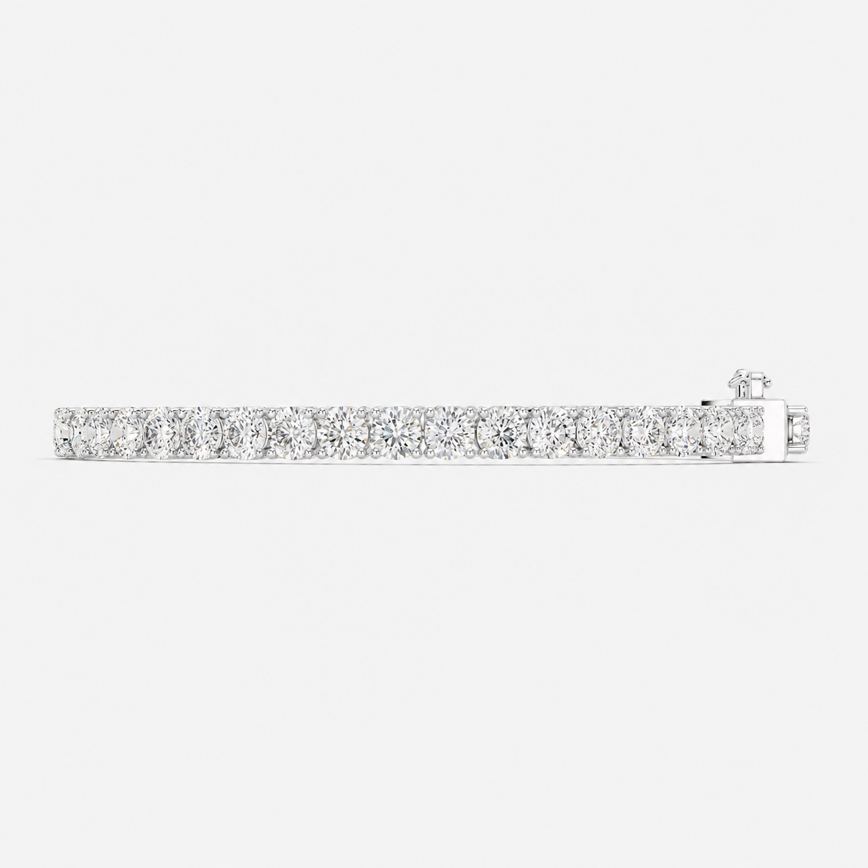 10ct Lab-Grown Diamond Tennis Bracelet