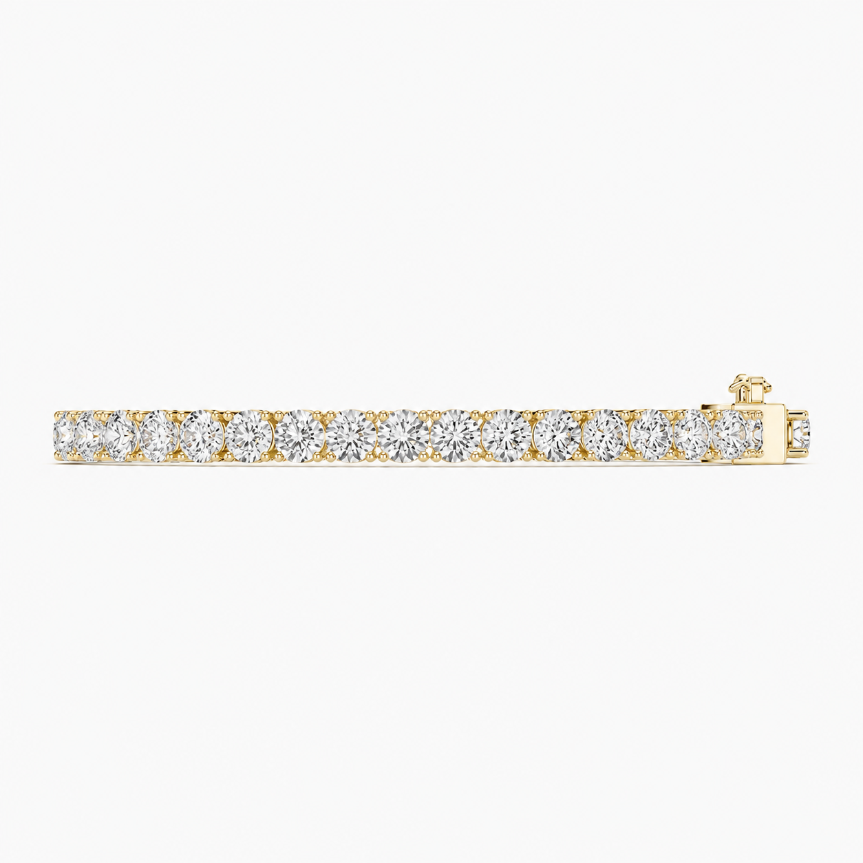 10ct Lab-Grown Diamond Tennis Bracelet