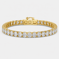 10ct Lab-Grown Diamond Tennis Bracelet