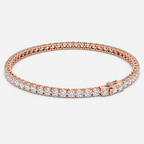 4ct Lab-Grown Diamond Tennis Bracelet