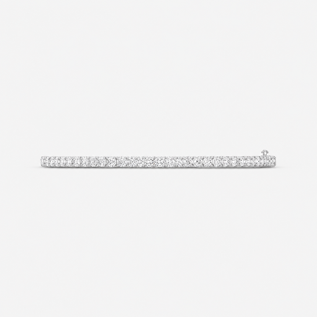 4ct Lab-Grown Diamond Tennis Bracelet