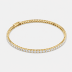 4ct Lab-Grown Diamond Tennis Bracelet