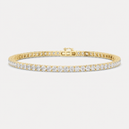 4ct Lab-Grown Diamond Tennis Bracelet