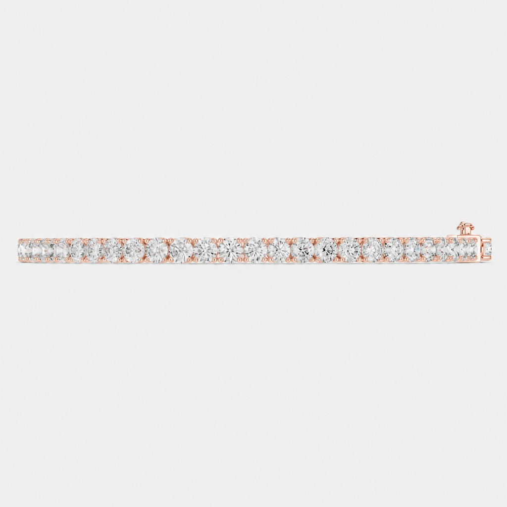 5ct Lab-Grown Diamond Tennis Bracelet
