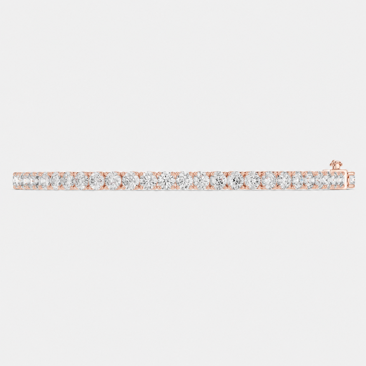 5ct Lab-Grown Diamond Tennis Bracelet