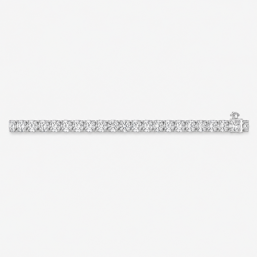 5ct Lab-Grown Diamond Tennis Bracelet