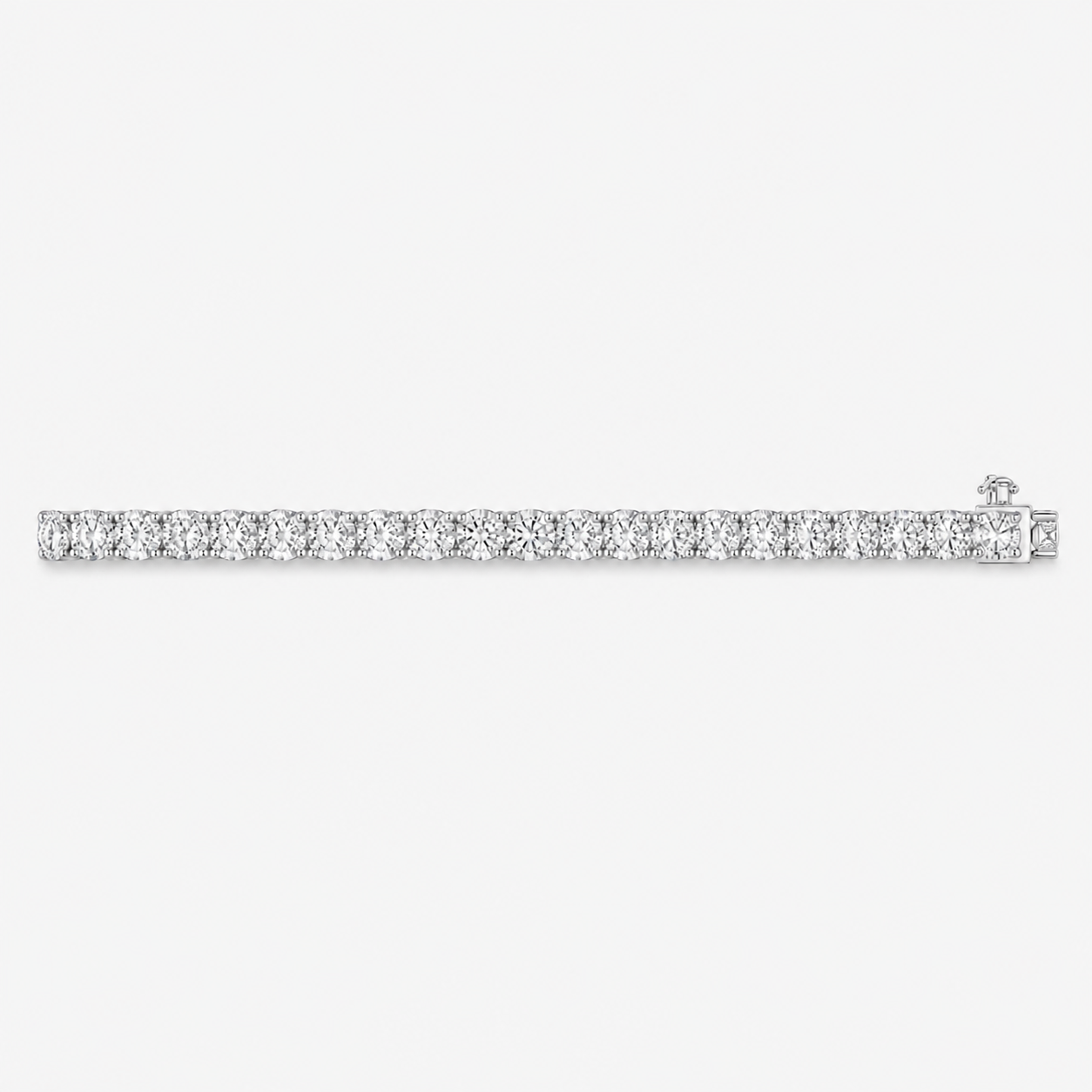 5ct Lab-Grown Diamond Tennis Bracelet