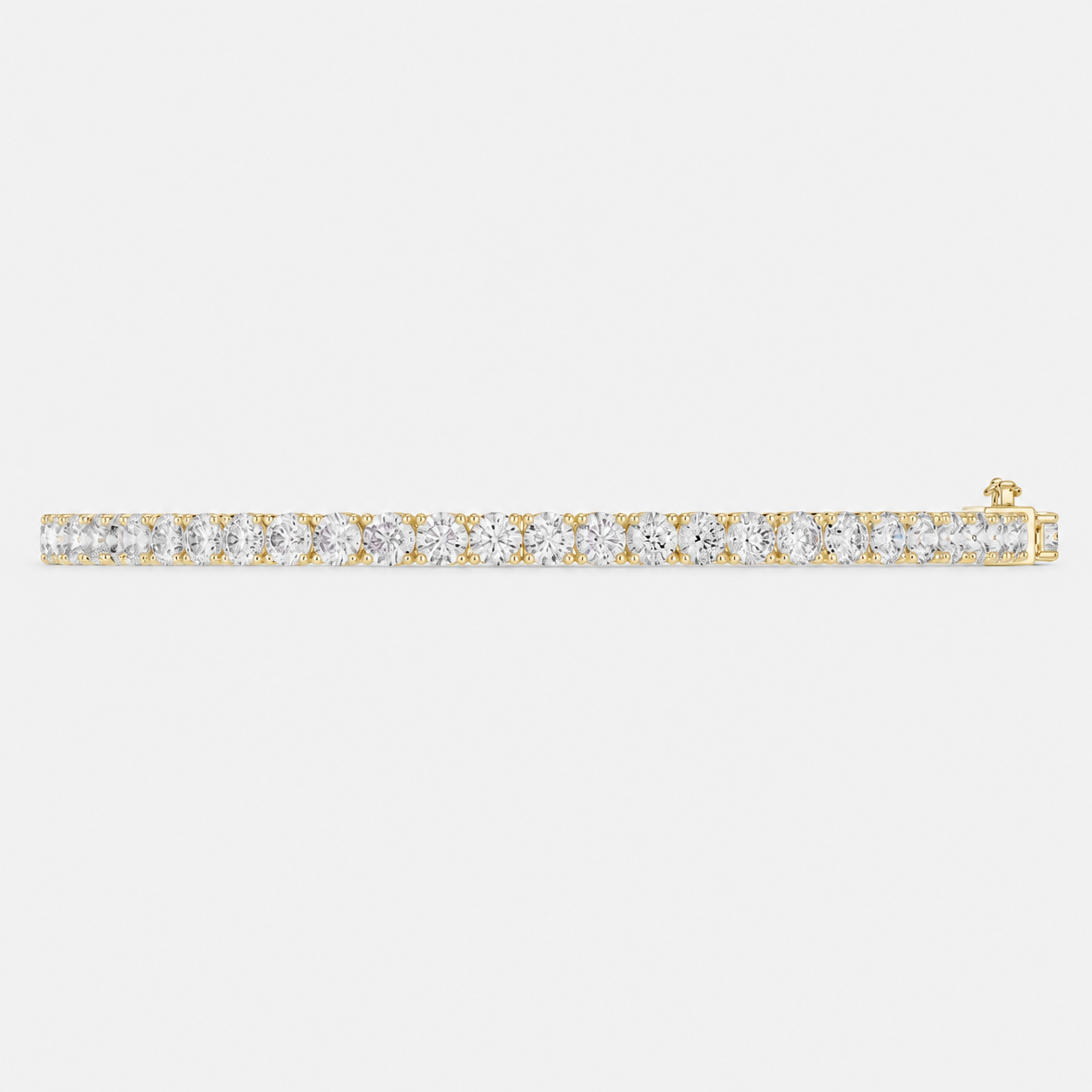 5ct Lab-Grown Diamond Tennis Bracelet