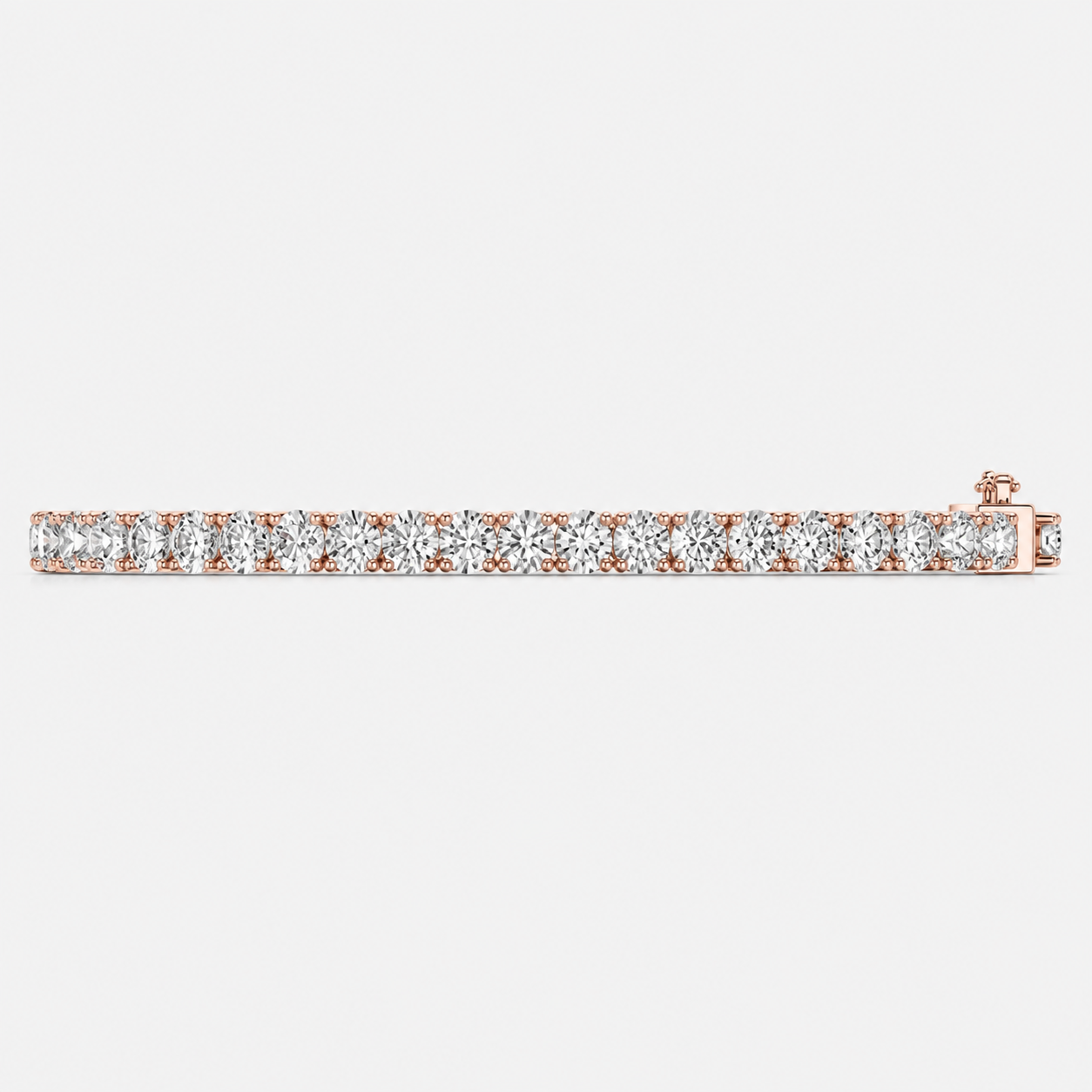6ct Lab-Grown Diamond Tennis Bracelet