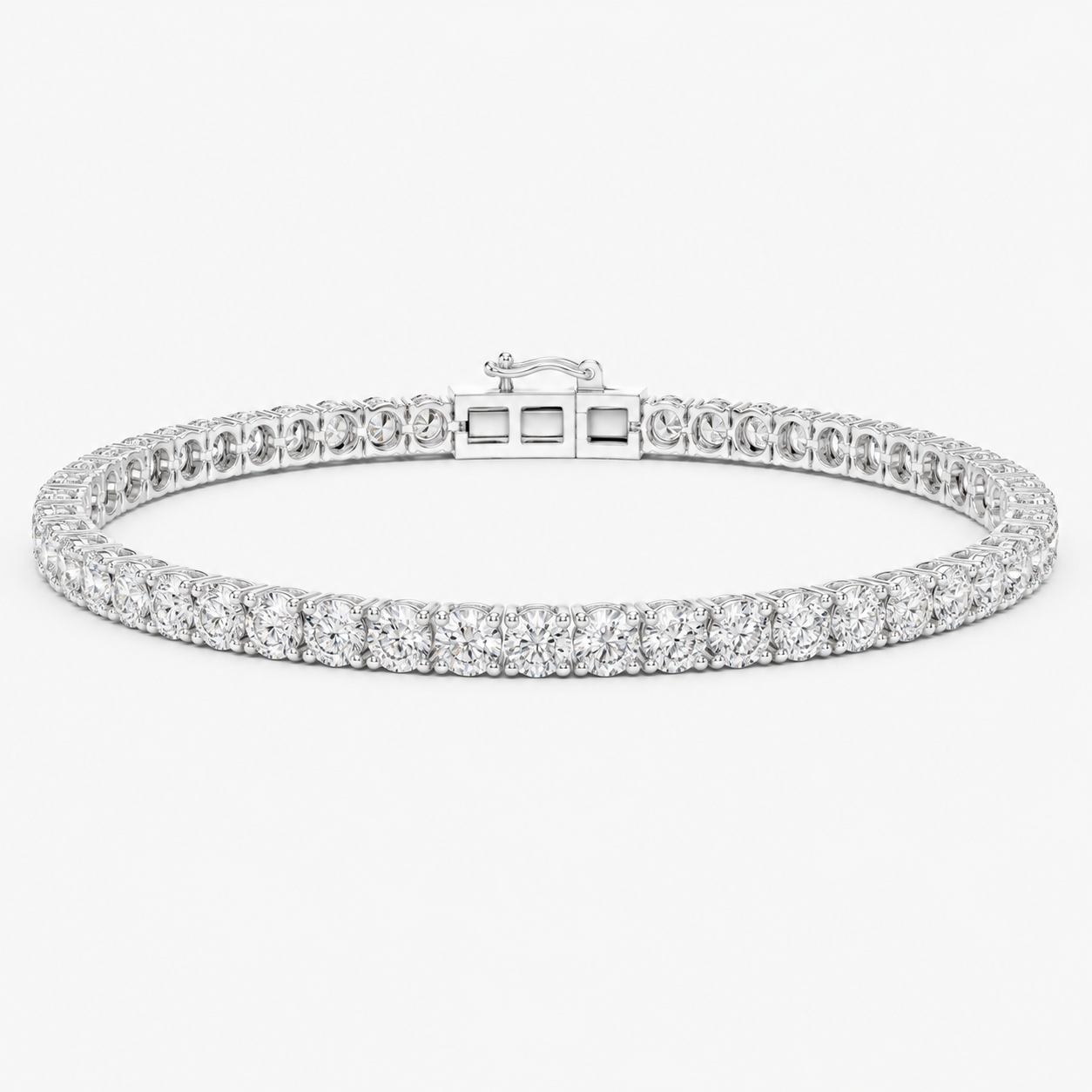 6ct Lab-Grown Diamond Tennis Bracelet