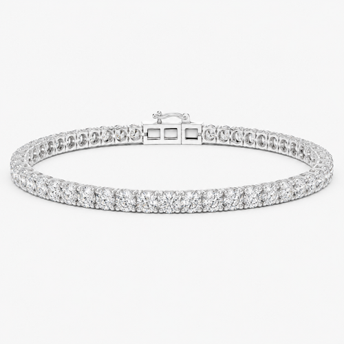 6ct Lab-Grown Diamond Tennis Bracelet